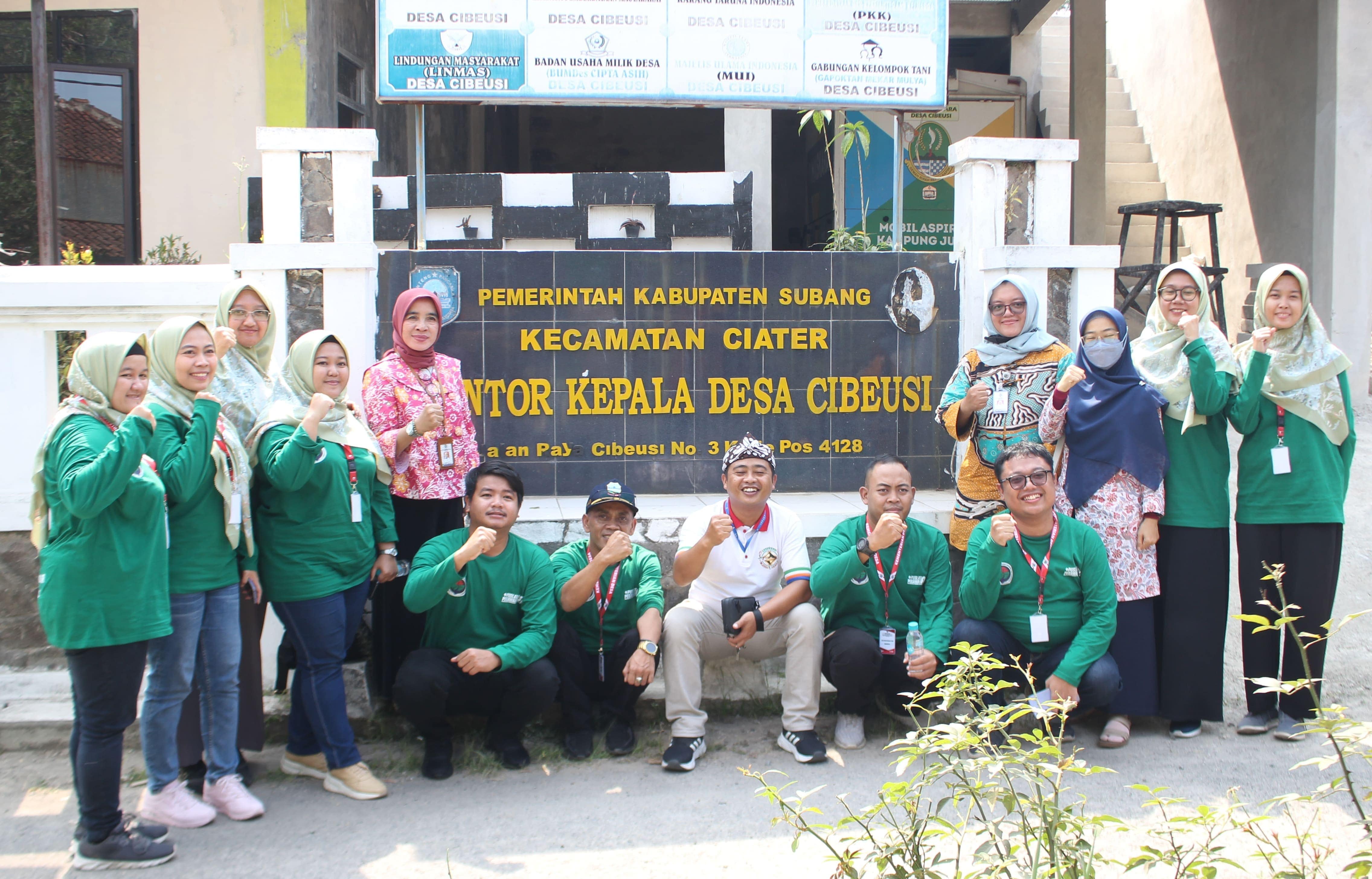 Mengulik Potensi Desa Cibeusi melalui Praktek Kerja Lapangan (PKL) Pelatihan Dasar Jabatan Fungsional Penggerak Swadaya Masyarakat (JF PSM) Kementerian Desa, PDTT.